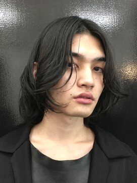 ピークアブー 原宿ハラカド(PEEK-A-BOO) 前上がりミディアム×ナチュラルウェーブ