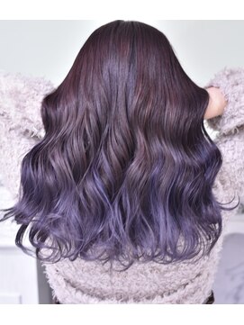 シェリーナ(CHERIENA.) ライラック裾カラー