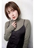 大人ショートボブ×ナチュラルボブ×丸みショート20代30代40代 m