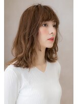 カバーヘア ブリス 川口(COVER HAIR bliss)&nbsp;外国人風イヤリングカラー大人フェミニンTa2川口10代20代30代