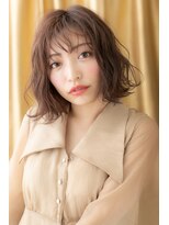 カバーヘア ブリス 川口(COVER HAIR bliss)&nbsp;大人かわいいくせ毛風外ハネボブウルフZ川口20代30代40代