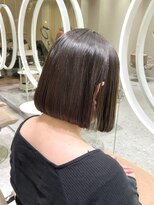 マイル 渋谷(mile)&nbsp;まとまるボブ×オリーブカラー