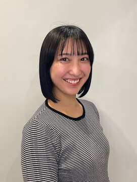 モリオフロムロンドン 松戸店(Morio from London) 【松戸 藤原】秋冬　きりっぱなしボブ　前髪あり