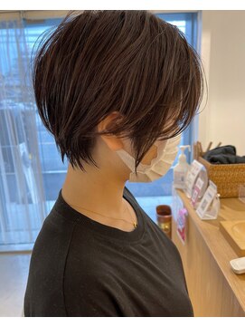 トリート 津田沼店(TREAT) 前下がりショート×アッシュ