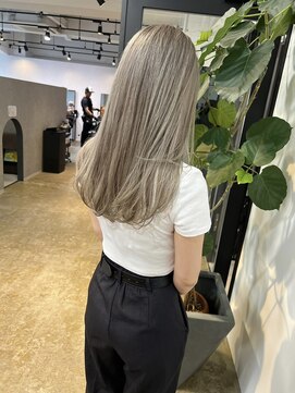 メリー オオサカ(Merly Osaka) モテ！ホワイトアッシュカラー_smoky milk ash_
