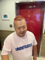 銀座マツナガ 神田店 20代30代メンズソフトモヒカンカラー大人カッコイイ