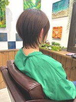 ベコホーム(BE CO HOME)&nbsp;ショートボブにウルフをMIX♪