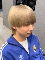 アイトーキョー 渋谷(AI TOKYO)&nbsp;ダブルカラーブリーチハイライトマッシュウルフ[渋谷駅]