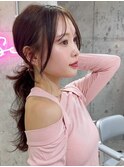 韓国風前髪×レイヤーカット【髪質改善/仙台/レイヤーカット】