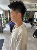 シャギー感でつくるソフモヒスタイル