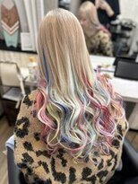 ネクサス 心斎橋(Nexus)&nbsp;夏デザインカラーレイヤーカットオリーブベージュウェットヘア