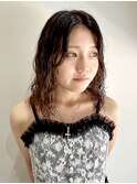 お洒落女子♪ネオソバージュパーマ/ウェーブパーマ/こなれミディ