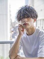 シティ(CITY)&nbsp;【小久保style】ベリーショートニュアンスパーマダークアッシュ