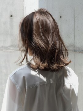 クラン 岡本(Chlan) 透明感カラー×秋色くすみベージュ