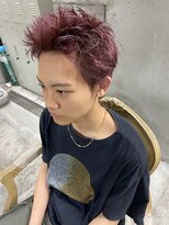 ロイジー(roijir) スパイキーショート×レッドカラー