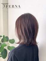 フェルナ(FERNA) 【ナチュラルハイライト×外ハネボブ】