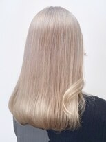 アース 錦糸町店(HAIR&MAKE EARTH) 透明感抜群♪ダブルカラーブリーチミルクティーベージュ