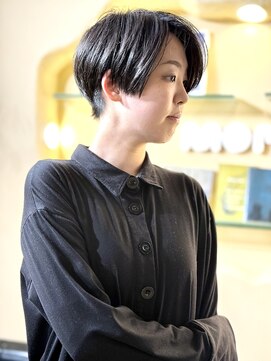 ラウンジ モリオ イケブクロ(Lounge MORIO Ikebukuro) ショートカット刈り上げショート前髪なし美髪20代30代40代池袋