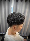 マッシュ短髪ツーブロックモテる束感モテ髪イケメン黒髪ビジネス