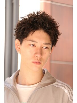 オーシャントーキョー 大阪(OCEAN TOKYO) ベリショスパイキーショートべリーショートアップバングメンズ