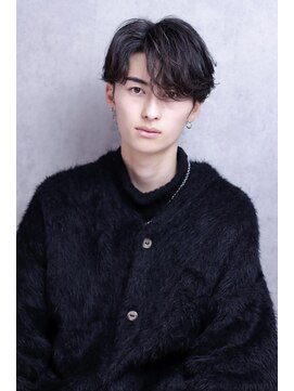 リップスヘアー 梅田(LIPPS hair) ミディアムセンターパート