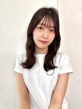 オーロ 武庫之荘店(ORO) 大人可愛い黒髪ヘア