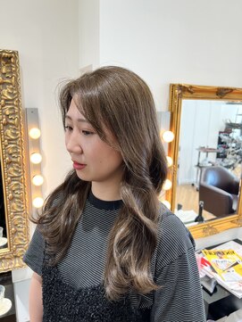 コワファースト  させぼ五番街店(COIFF1RST) オリーブミルクティーベージュ♪