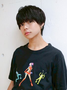 アルバム 池袋(ALBUM) ブルーブラックフェザーパーマサーフカール_ba560761