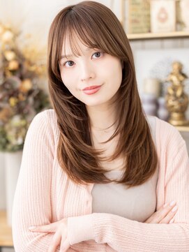 カバーヘア ブリス 川口(COVER HAIR bliss) こなれシャギーカットツヤ感レイヤーロングa20代30代40代!