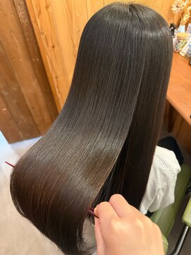 枚方、カラー、髪質改善、会話のいらない個室サロン