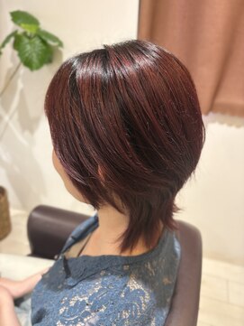 レッドブラウンカラー