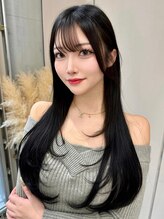 ディーバ 藤沢(D.I.E.V.A)&nbsp;20代30代40代髪質改善ロング韓国レイヤー艶髪ブルーブラック