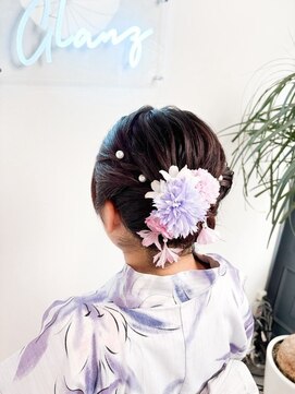 グランツ(GLANZ) GLANZ_黒髪/小顔/オリーブグレー/ココアベージュ