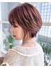 【美髪キープ♪リピーター様】小顔カット＋美髪女優カラー＋水素ケア￥12960