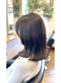 可愛いミディアムヘア