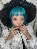 ロテサカエ(Lote.Sakae) 着物ヘア/大人ガーリー/ダークアッシュ/似合わせカット/栄