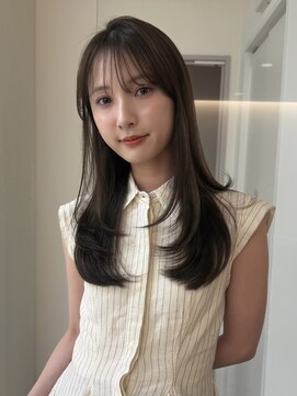 ノイ 銀座(noi) 顔周りレイヤーカットべージュカラーくびれレイヤーカット