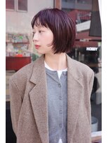 ホビー(HOBBY)&nbsp;深紅レイヤーミニボブ