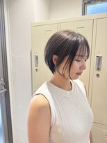 ハク 箕面店(haku.)&nbsp;耳掛けショートヘア