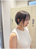 耳掛けショートヘア