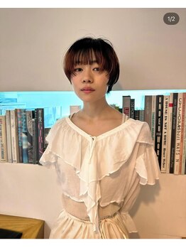 ル サロン LE SALONの写真/乾かすだけでお洒落なショートスタイルの完成!素材を活かしたカットでSalonを出ても続く似合わせスタイル☆