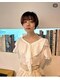 ル サロン LE SALONの写真/乾かすだけでお洒落なショートスタイルの完成!素材を活かしたカットでSalonを出ても続く似合わせスタイル☆