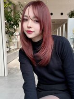 ミンクス 銀座店(MINX)&nbsp;☆ダークアッシュ似合わせカットミディアムレイヤーカット
