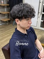 オムファミーユラグ(homme, famille raugh)&nbsp;シャドウパーマ