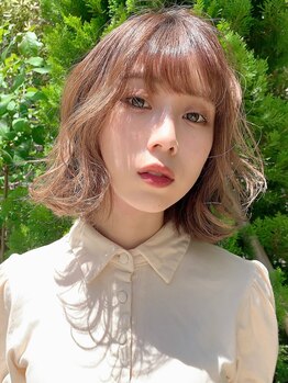 annex by flammeum Numazu【10月1日OPEN(予定)】の写真/抜群の透明感と艶感をダメージレスに生み出す、人気の[イルミナカラー]で憧れの外国人風ヘアに♪