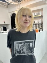 オンド(ondo) ブロンドボブ/レイヤーボブ/ハッシュカット