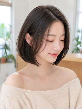 レリーアト 西宮北口(Rely ATO) 自然な丸みの美髪ボブ【西宮北口/髪質改善】