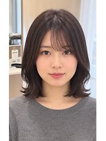 ヘアアトリエ ナイン(hair atelier nine)&nbsp;ハッシュカット/グレージュ/ツートンカラー/福島市