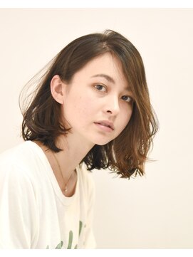 スノッブリコ(snob rico) [snob rico]デザインアッシュカラー×ニュアンスカール