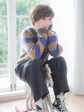オーブ ヘアー アーチ 赤羽店(AUBE HAIR arch by EEM) ふんわりキュートなエンジェルマッシュボブ